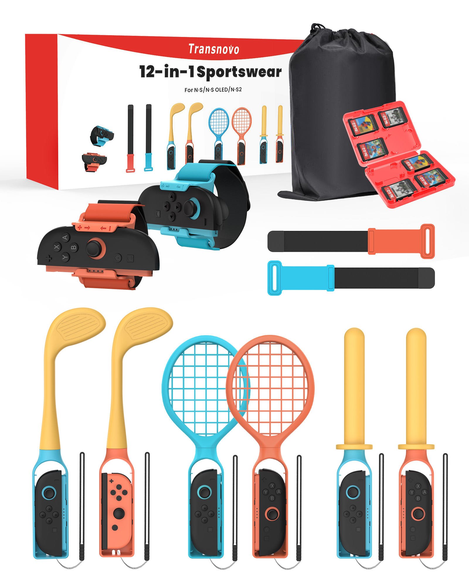 Party Games Nintendo Switch - Transnovo Sport Accessories for Switch2/1/OLED 12