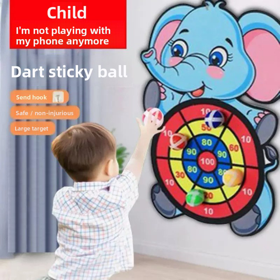 Party Games For 5 Year Olds Indoors - 1set- Dart Board for Kids with
