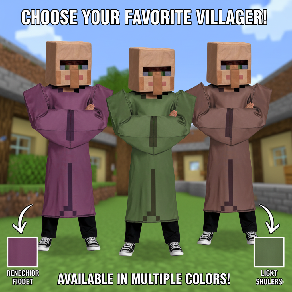 Kids Party Games - Kids Pixel World Halloween Costume Funny