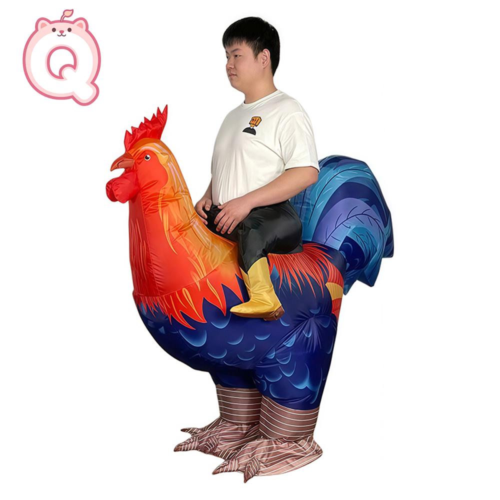Halloween Party Mascot Rooster - Zoo Party Games ulasan dan harga
