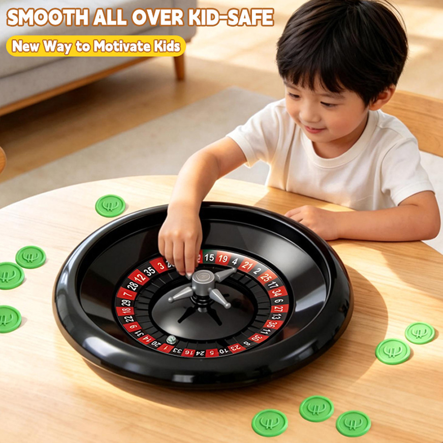 Kids Roulette Board Game Set P - Party Games Spin The Wheel ulasan dan harga