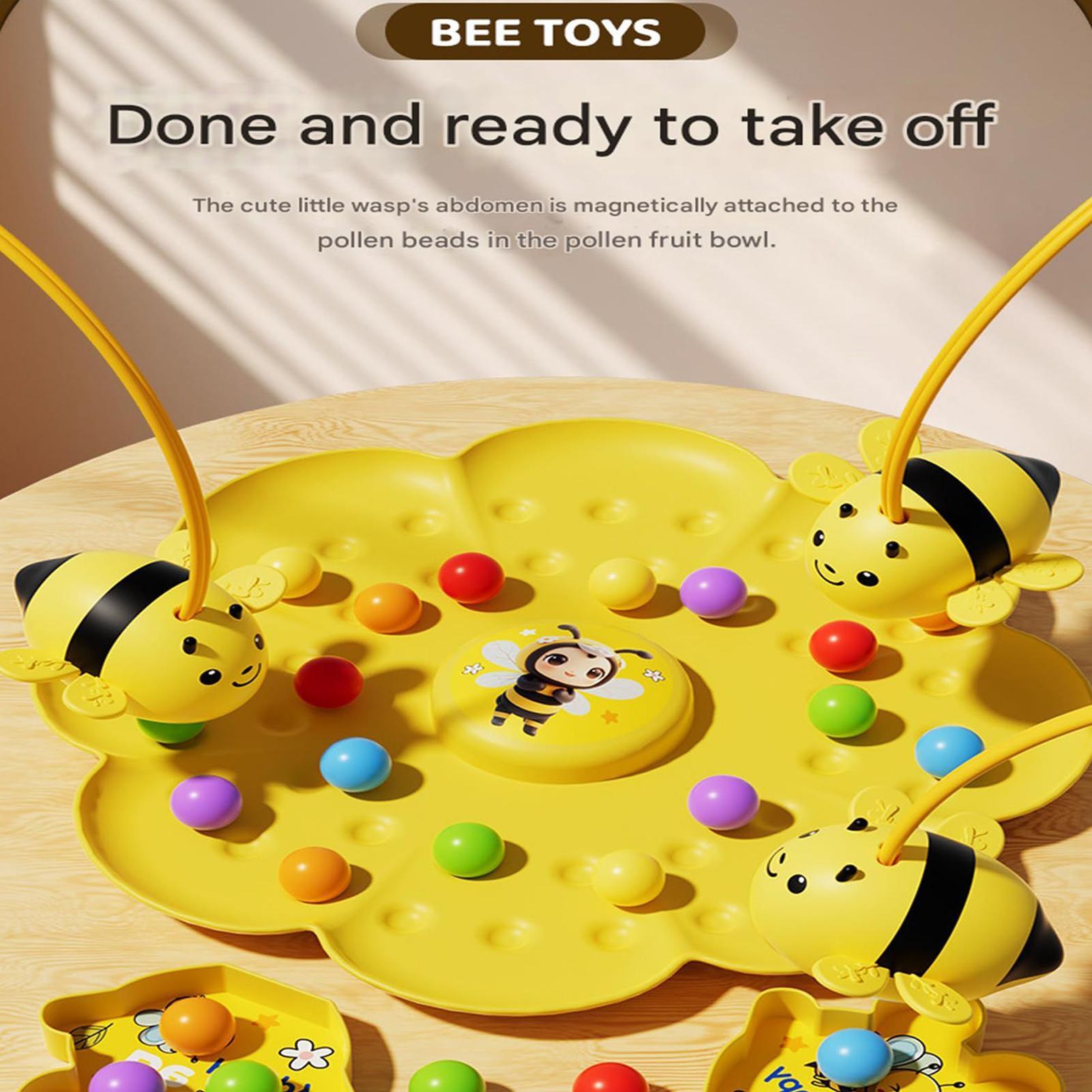 Educational Magnetic Bee Toy - - Party Games Kids And Adults ulasan dan harga