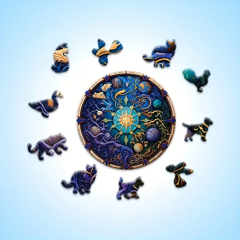 Wooden Jigsaw Puzzles for Adul - Party Games Adults Funny ulasan dan harga