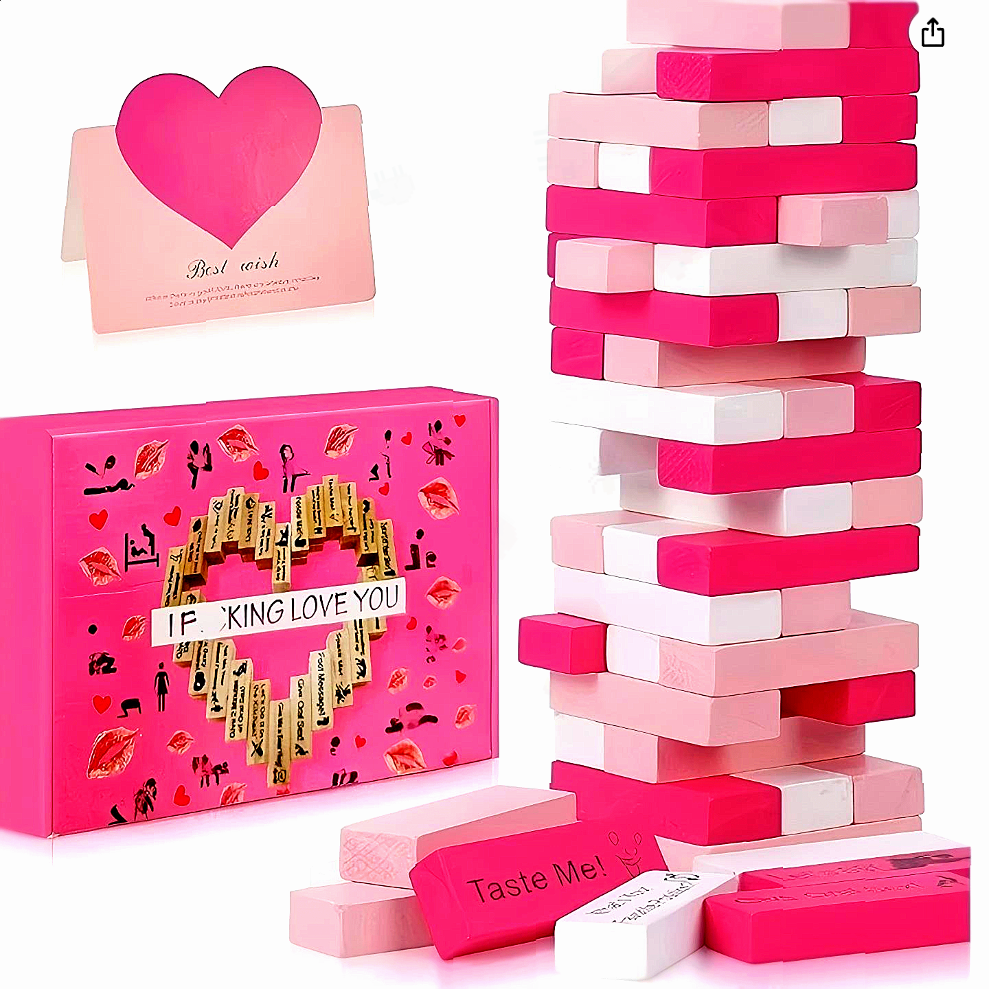Block Tower Game For Couple Ac - Party Games Ideas For Adults ulasan dan harga