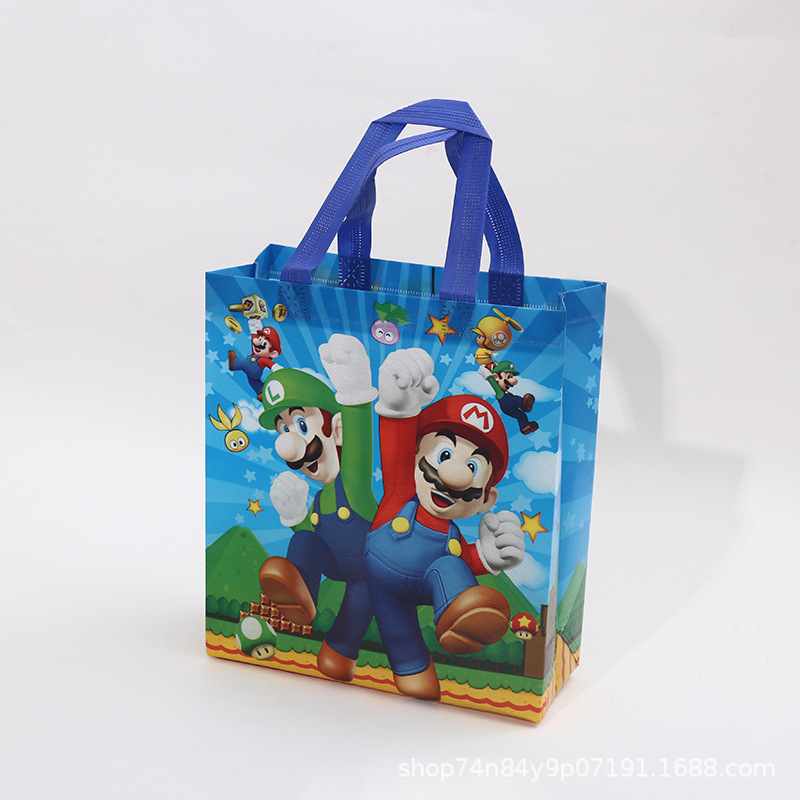 1pcs Anime Marys Non-woven Gif - Party Games Mario ulasan dan harga