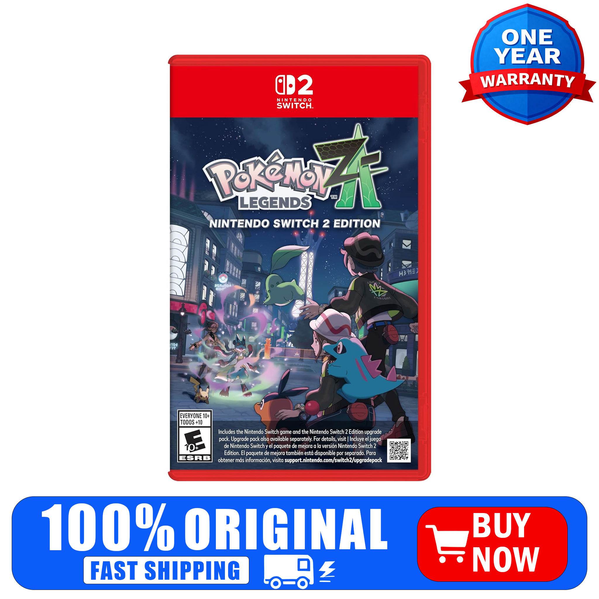 Pokémon Legends: Z-A Physical  - Party Games Nintendo Switch 2 ulasan dan harga