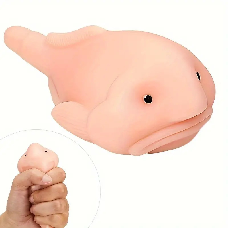 1Pc Blobfish Squeeze Toys Sens - Party Games Kids And Adults ulasan dan harga