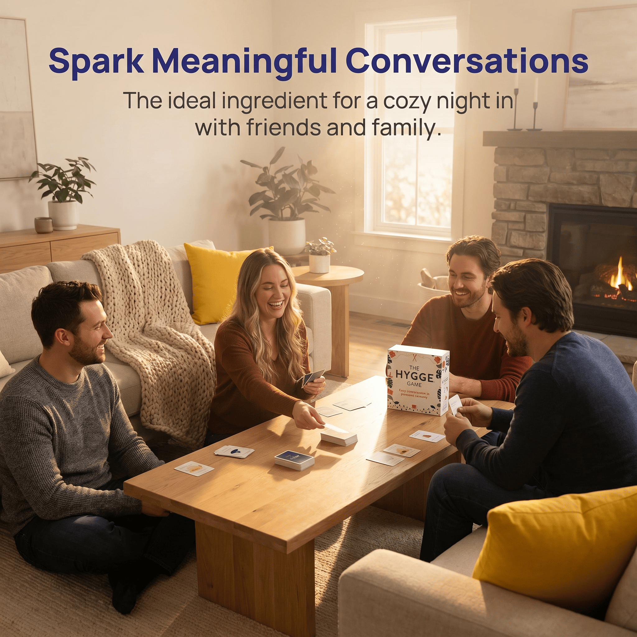 The Hygge Game – Cozy Conversa - Party Games Meaning ulasan dan harga