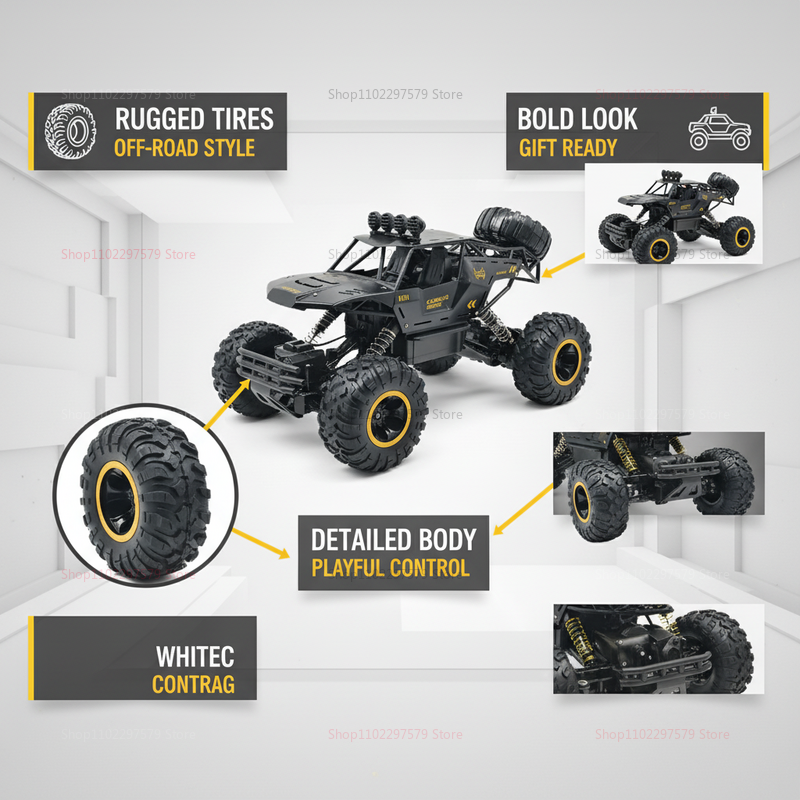 1:12 Scale All Terrain RC Cars - Party Games For 5 Year Olds Indoors ulasan dan harga
