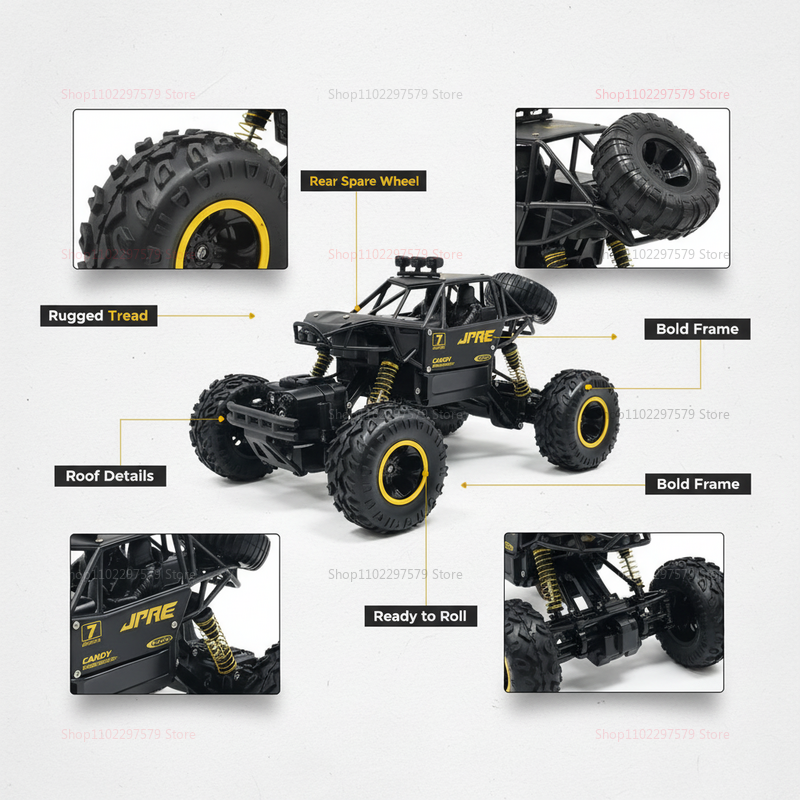 1:12 Scale All Terrain RC Cars - Party Games For 5 Year Olds Indoors ulasan dan harga
