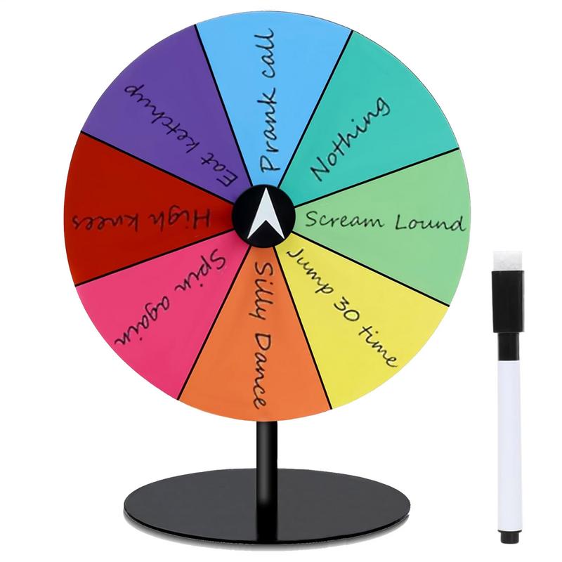 Prize Wheel Spin Tabletop Fort - Party Games Spin The Wheel ulasan dan harga