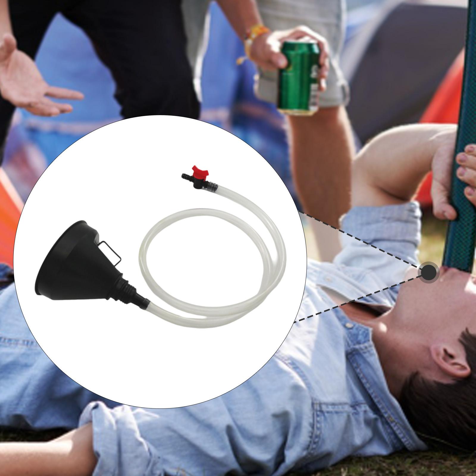 PVC Beer Funnel Leakproof Easy - Party Games Easy ulasan dan harga