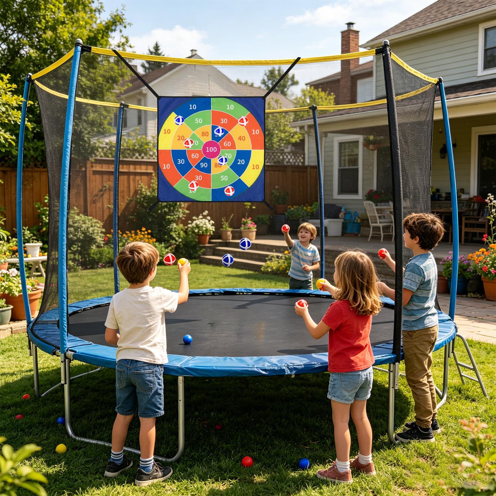 Trampoline Sticky Ball Dart Bo - Party Games For 5 Year Olds Indoors ulasan dan harga
