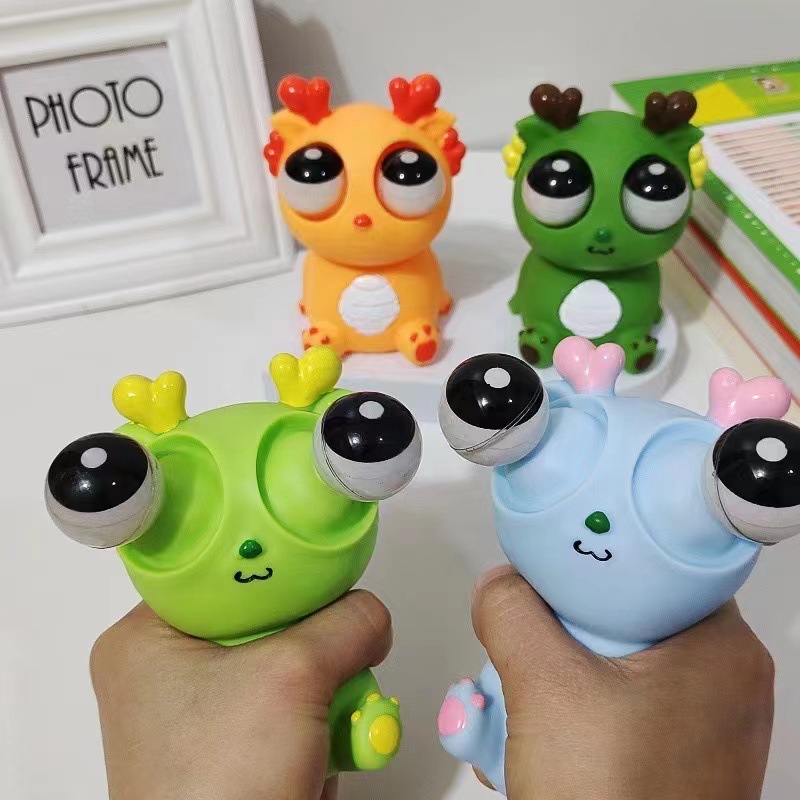Pop Out Eye Dragon Dinosaur Sq - Party Games Adults Funny ulasan dan harga
