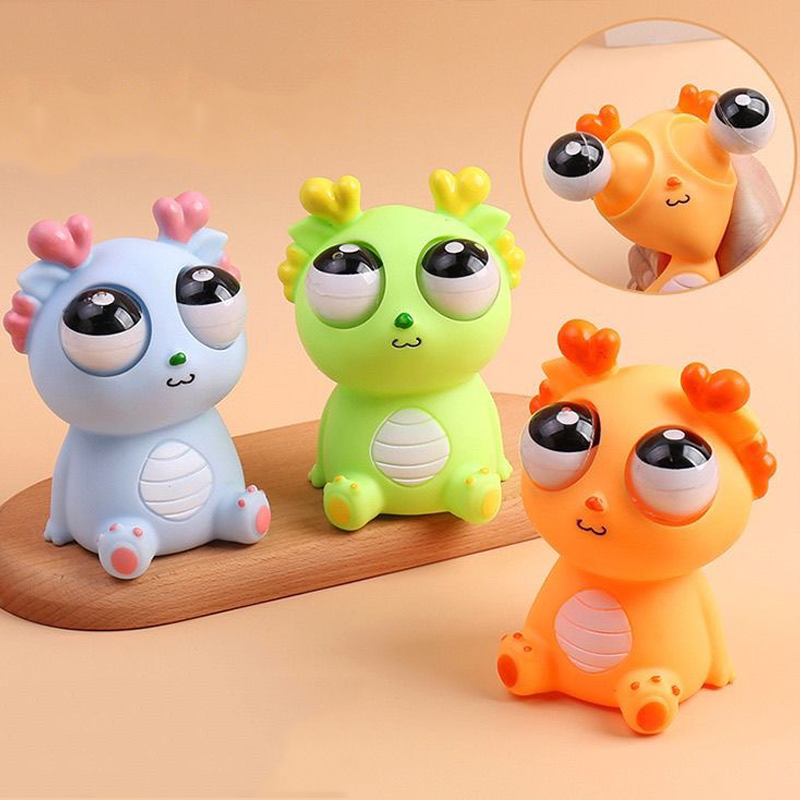 Pop Out Eye Dragon Dinosaur Sq - Party Games Adults Funny ulasan dan harga