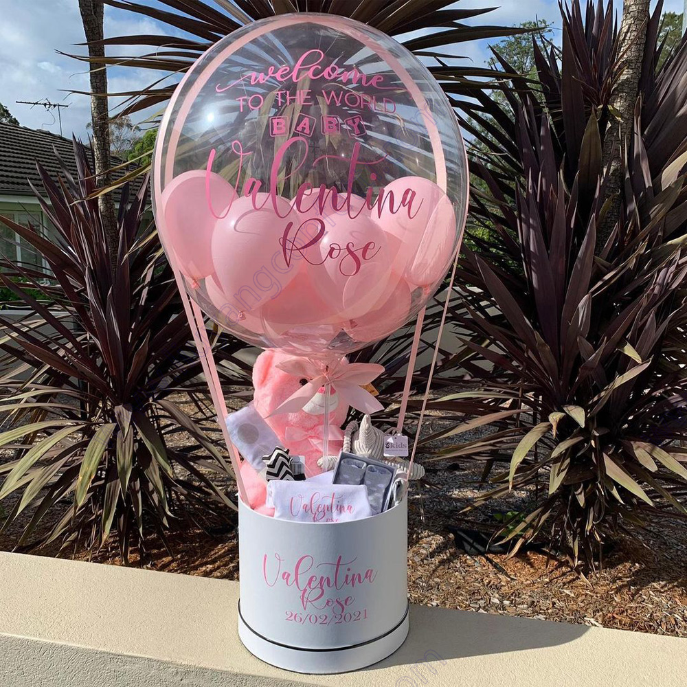 Gift Hamper Balloon Box Set Ba - Party Games Gender Reveal ulasan dan harga