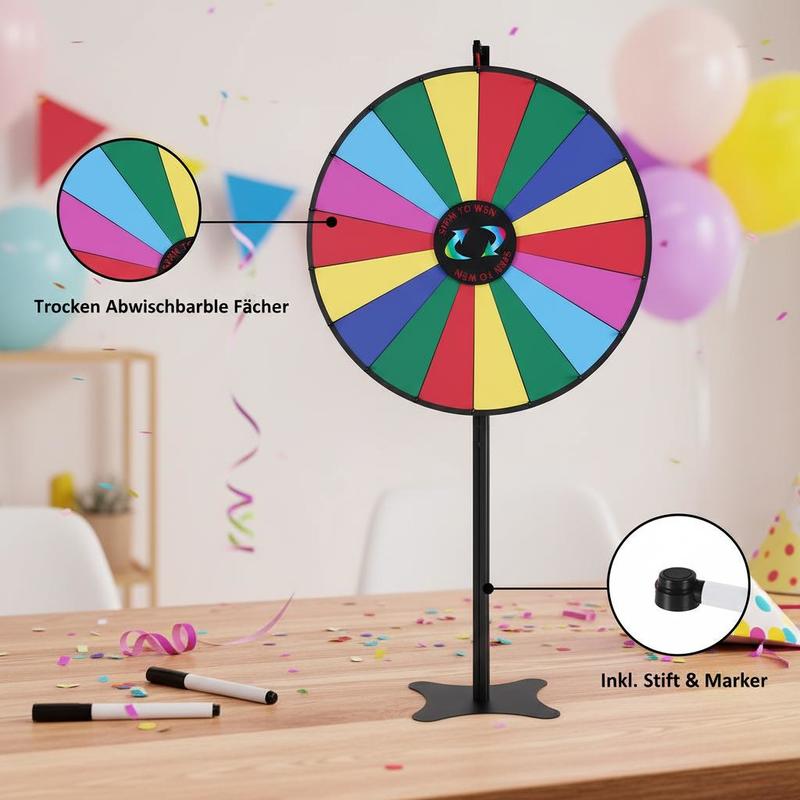 36 inch Spinning Prize Wheel,  - Party Games Spin The Wheel ulasan dan harga