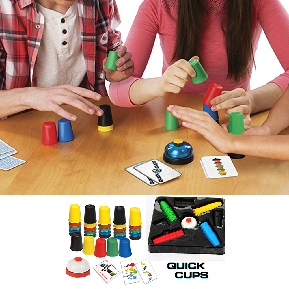 Sports Stacking Cups Plastic C - Party Games For 5 Year Olds Indoors ulasan dan harga