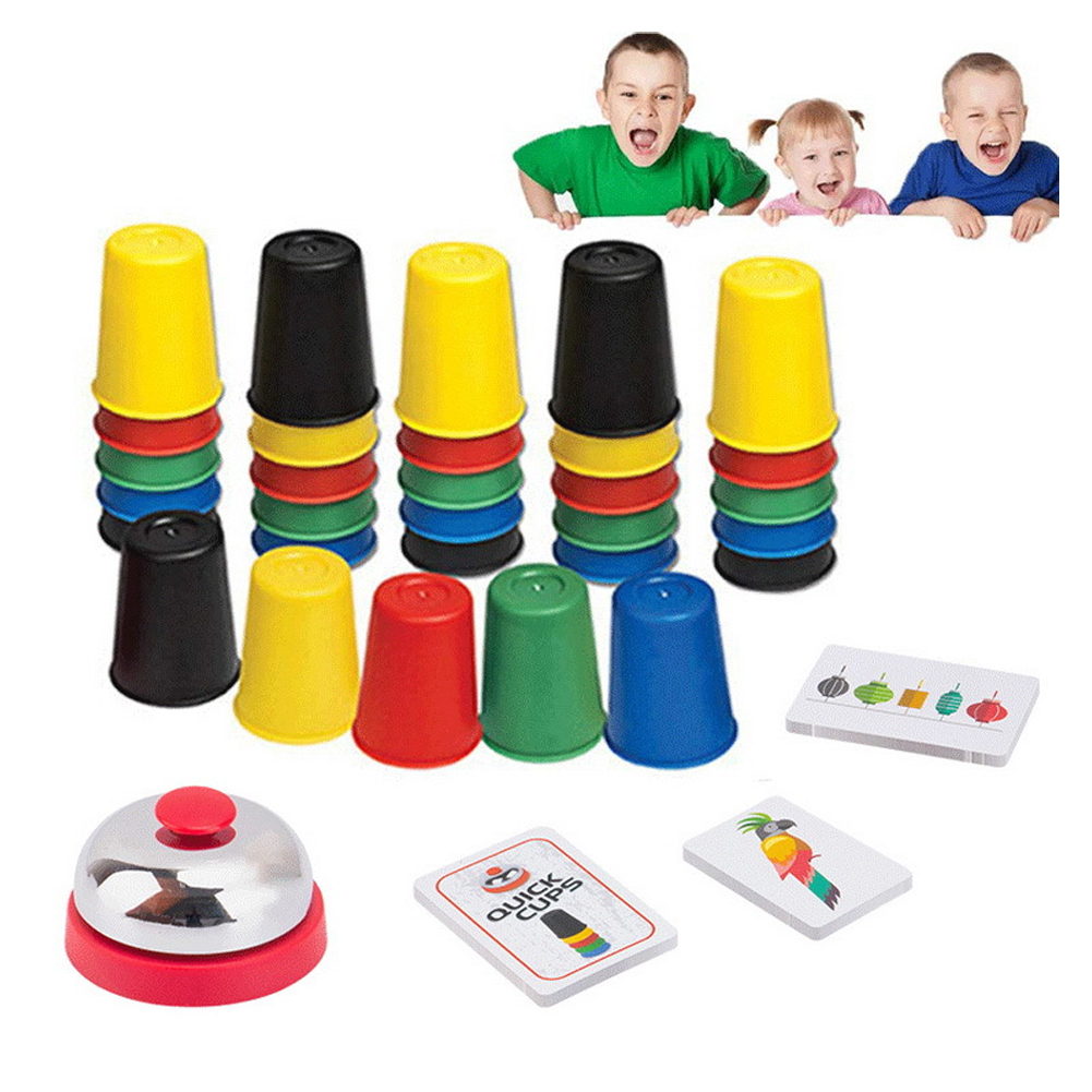 Sports Stacking Cups Plastic C - Party Games For 5 Year Olds Indoors ulasan dan harga