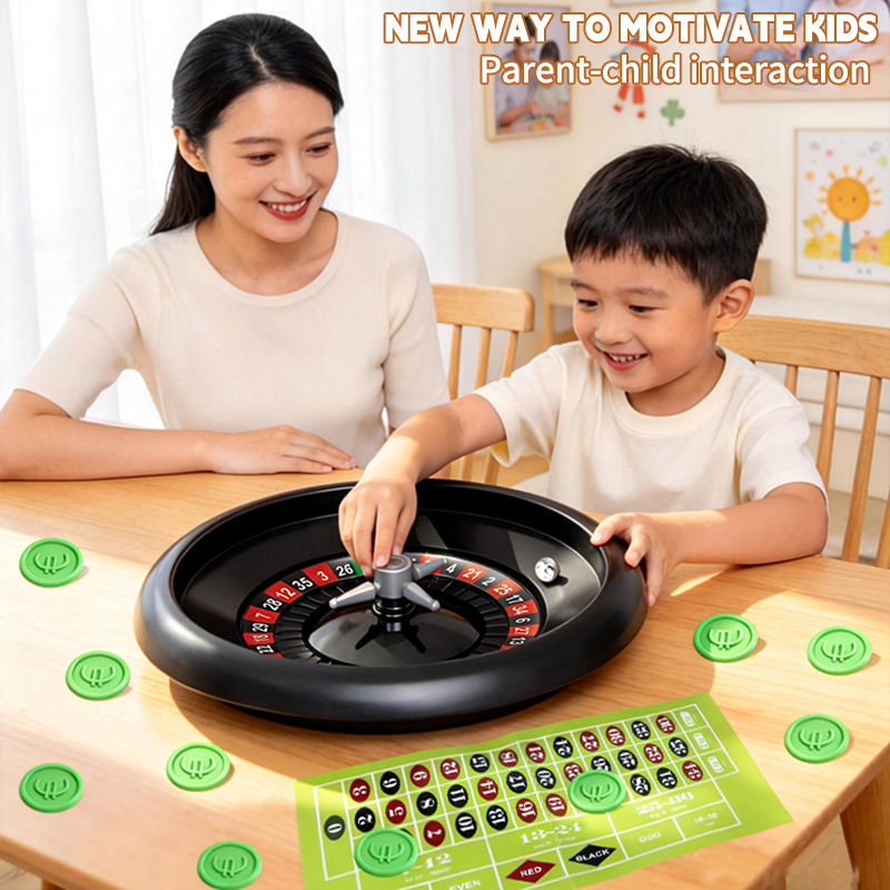Kids Interactive Roulette Boar - Party Games Spin The Wheel ulasan dan harga