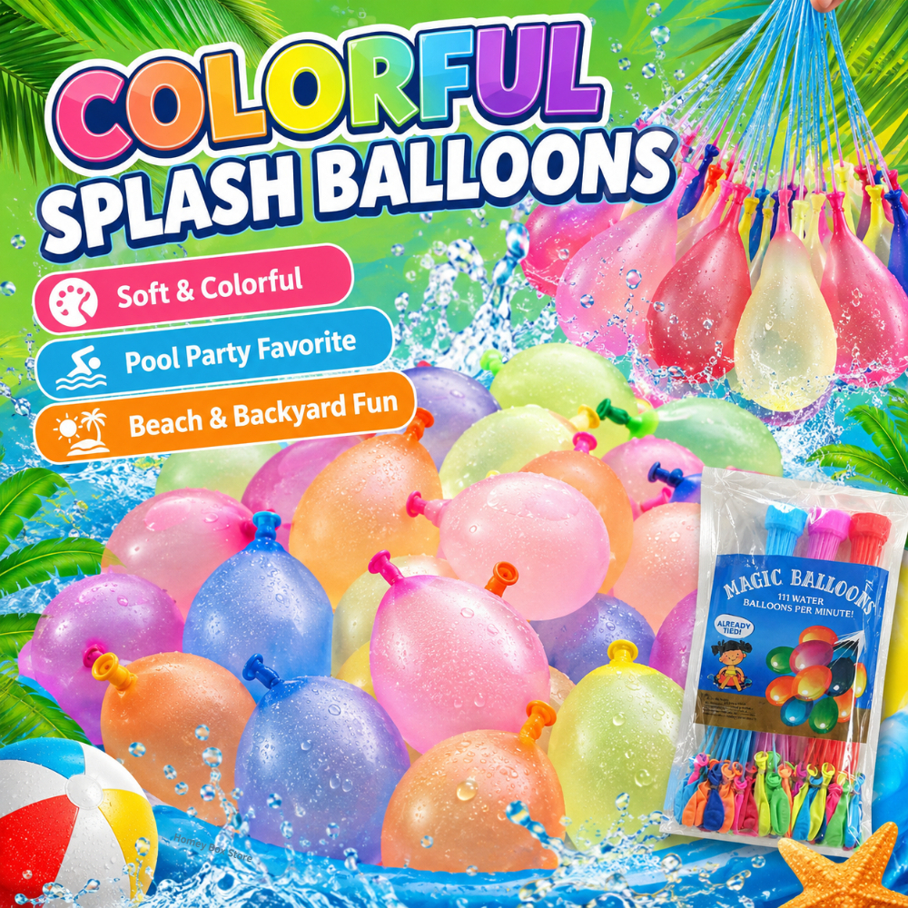 1/3/5 PCS Quick Fill Water Bal - Party Games Using Balloons ulasan dan harga