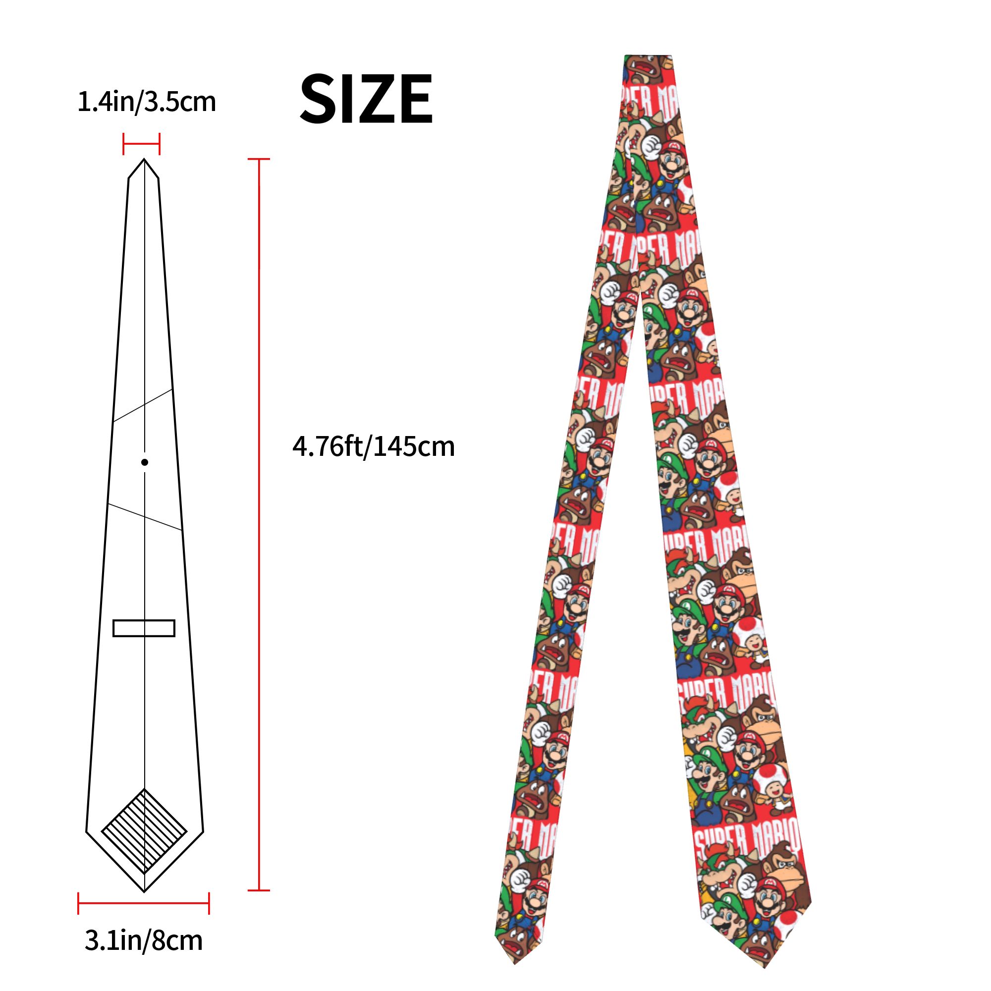 Fashion M-Marios Ties for Part - Party Games Mario ulasan dan harga