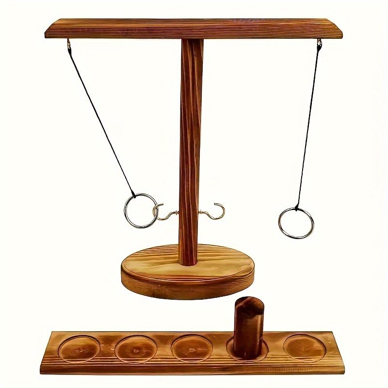Ultimate Wooden Ring Throw Gam - Party Games Easy ulasan dan harga