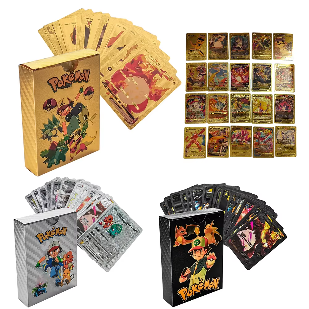 55PCS Pokemon Cards Vmax GX Go - Party Games Cards ulasan dan harga