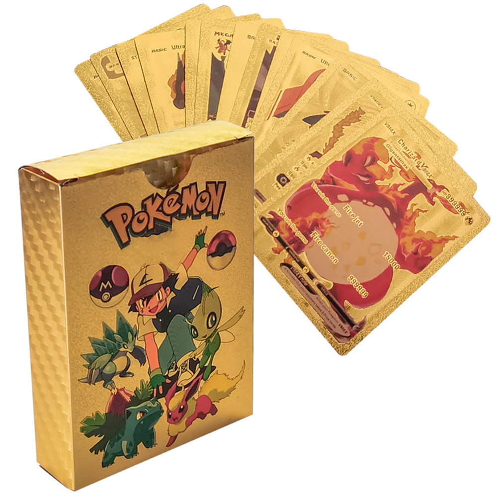 55PCS Pokemon Cards Vmax GX Go - Party Games Cards ulasan dan harga