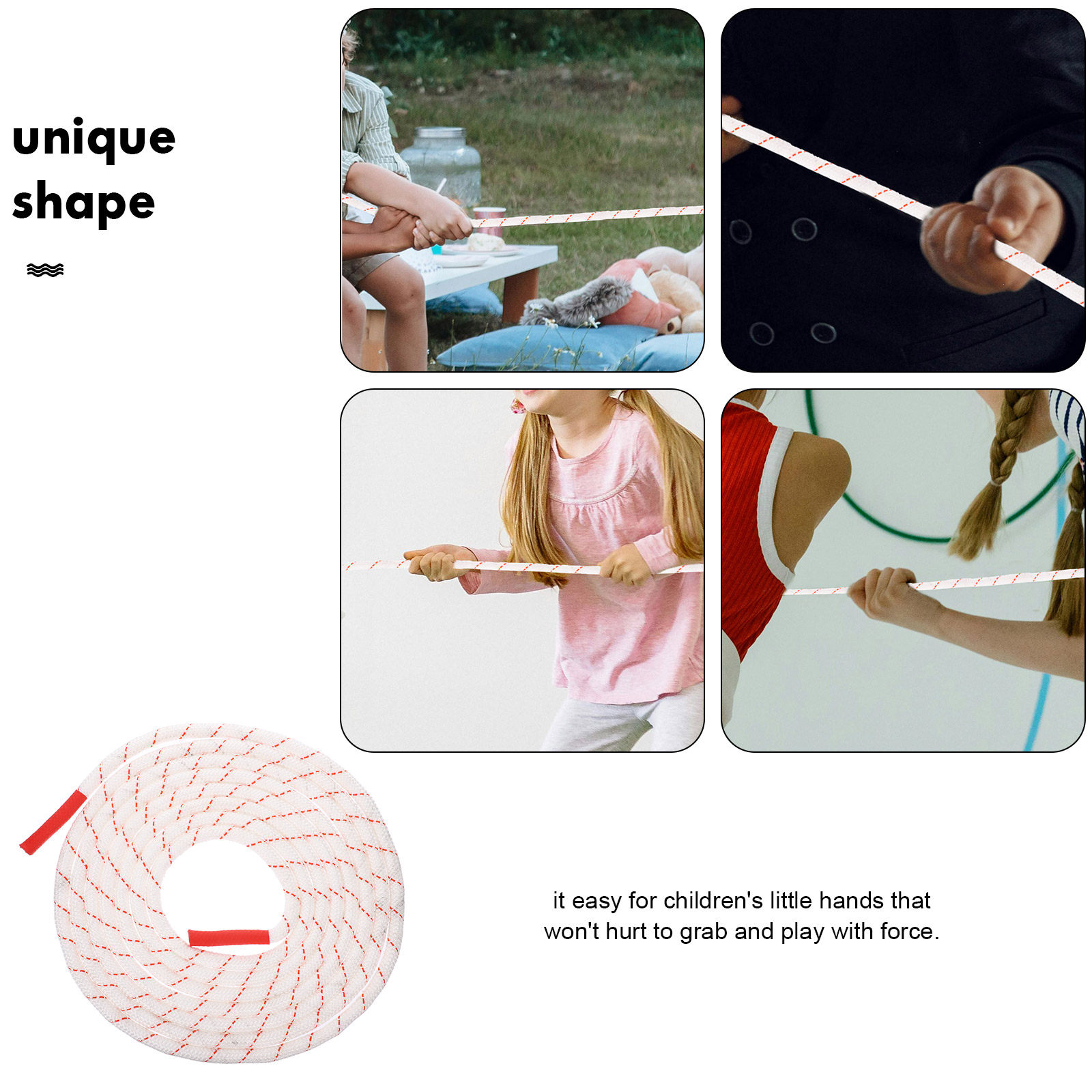1Set Kids Tug of War Rope Supp - Party Games Competition ulasan dan harga