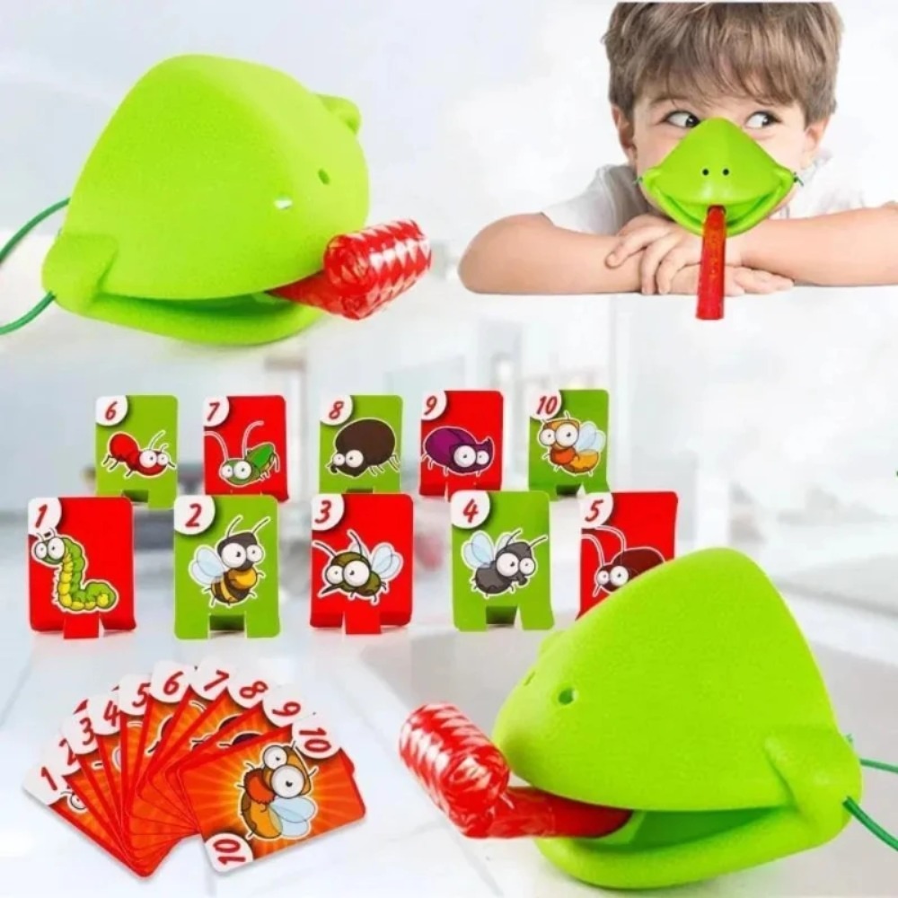 Frog Lizard Mask Wagging Tongu - Party Games Cards ulasan dan harga