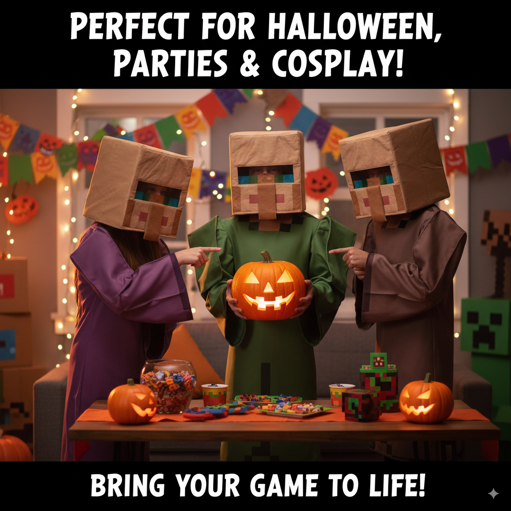 Kids Pixel World Halloween Cos - Kids Party Games ulasan dan harga
