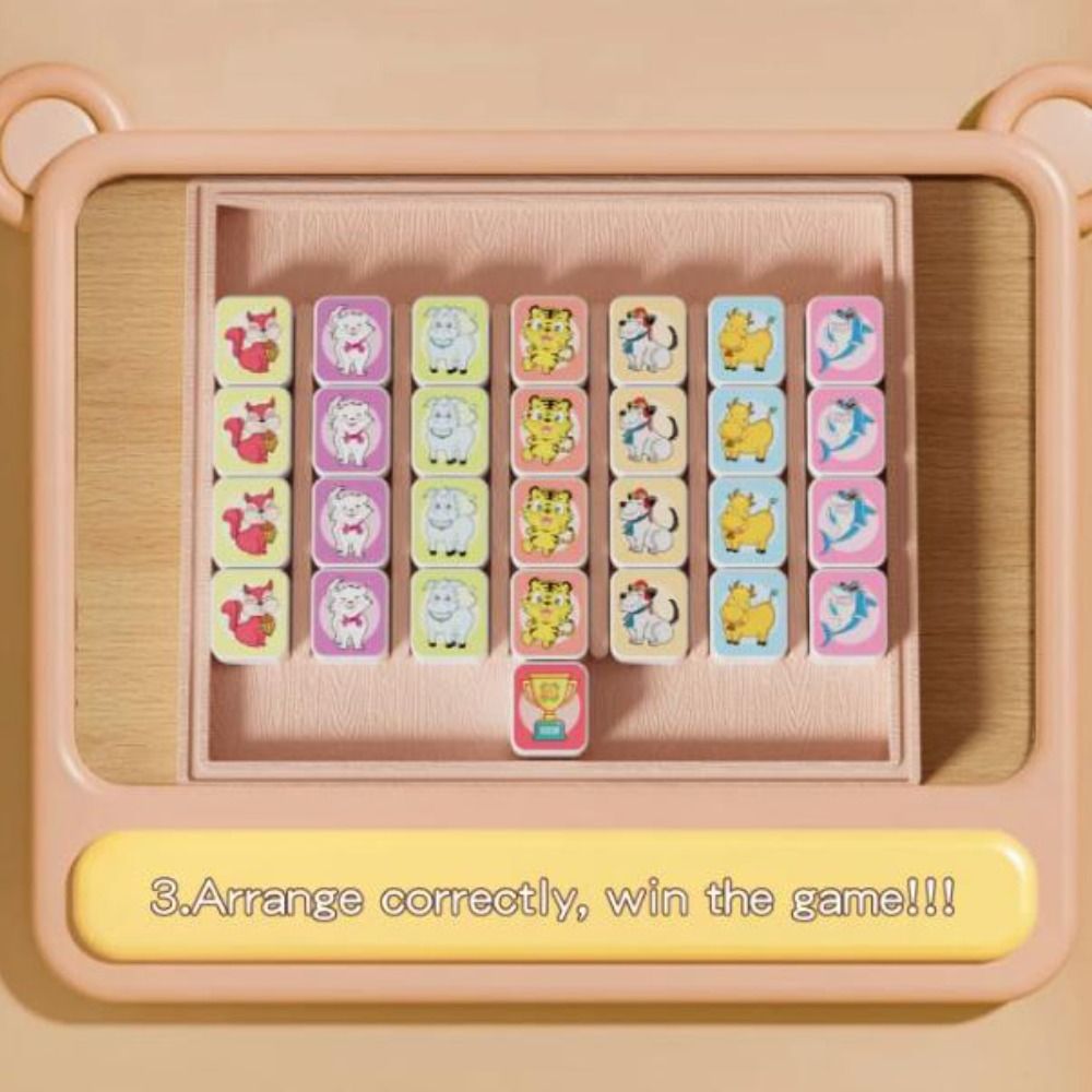 Wooden Pet Matching Animal Fli - Party Games Easy ulasan dan harga