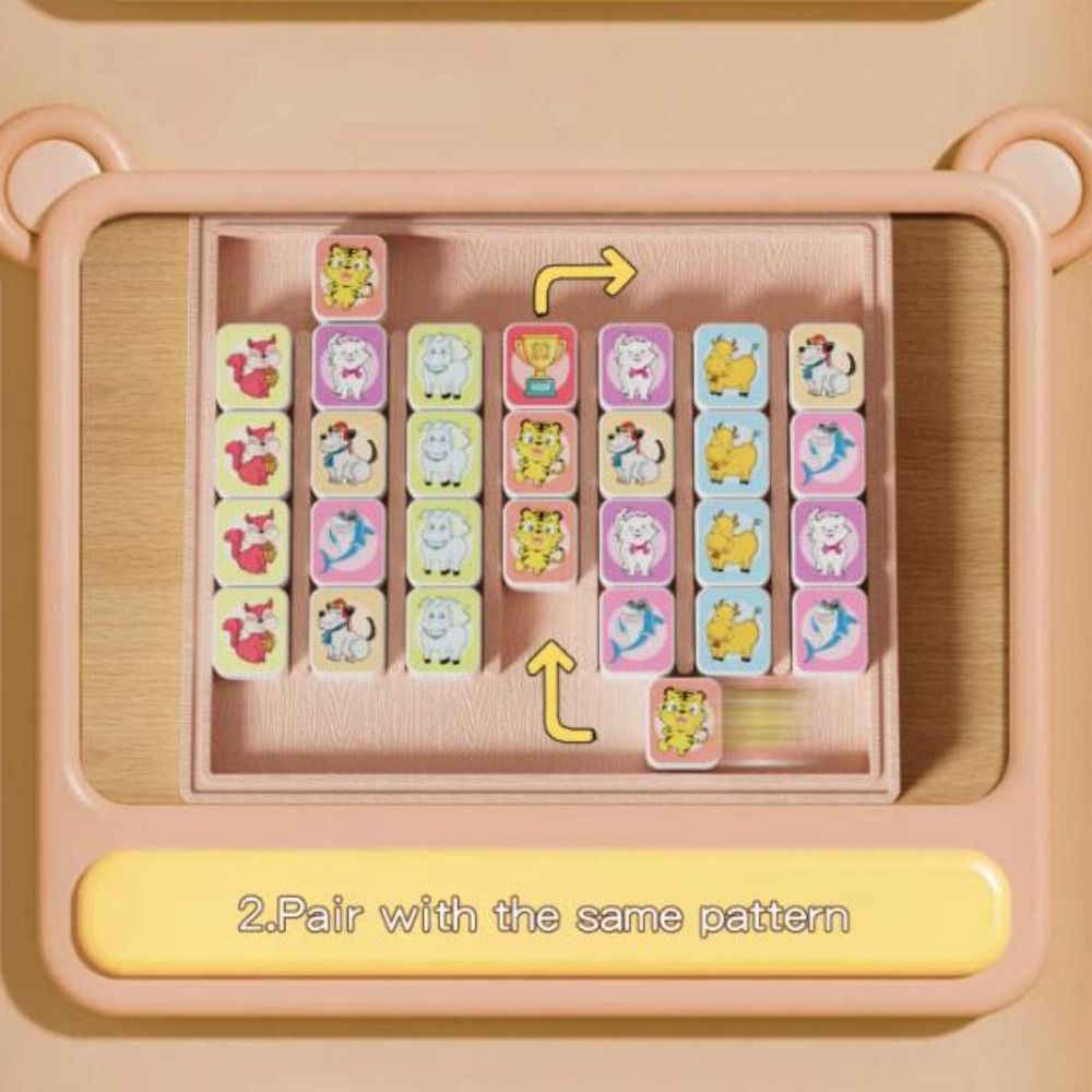 Wooden Pet Matching Animal Fli - Party Games Easy ulasan dan harga