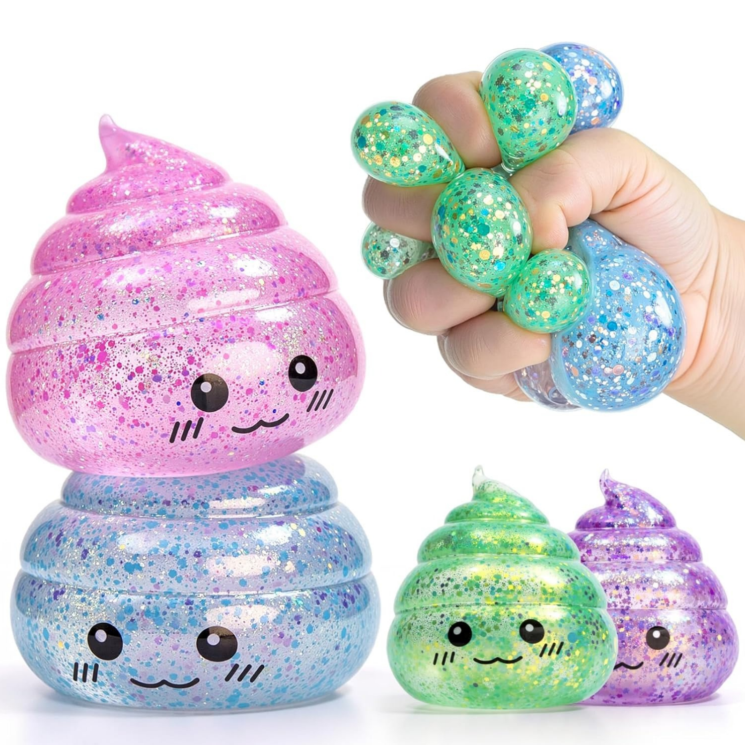 Novelty Squishy Poo Stress Bal - Party Games Adults Funny ulasan dan harga