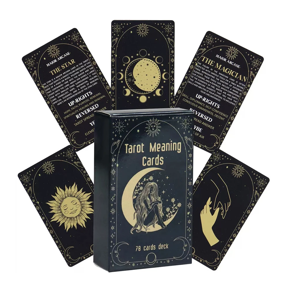 78 Cards / Deck Tarot Meaning  - Party Games Meaning ulasan dan harga