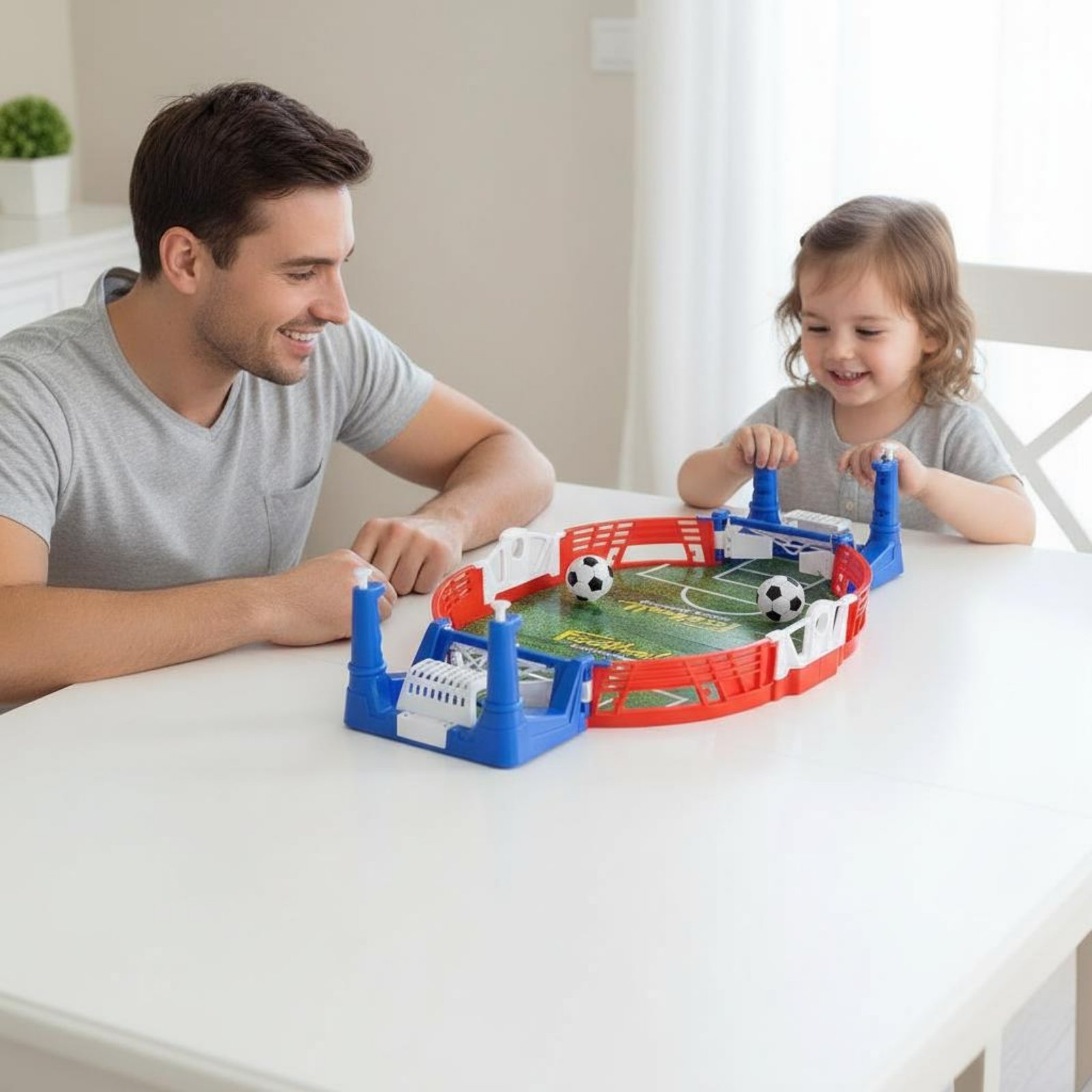 Desktop Foosball Game Interact - Party Games Cards ulasan dan harga