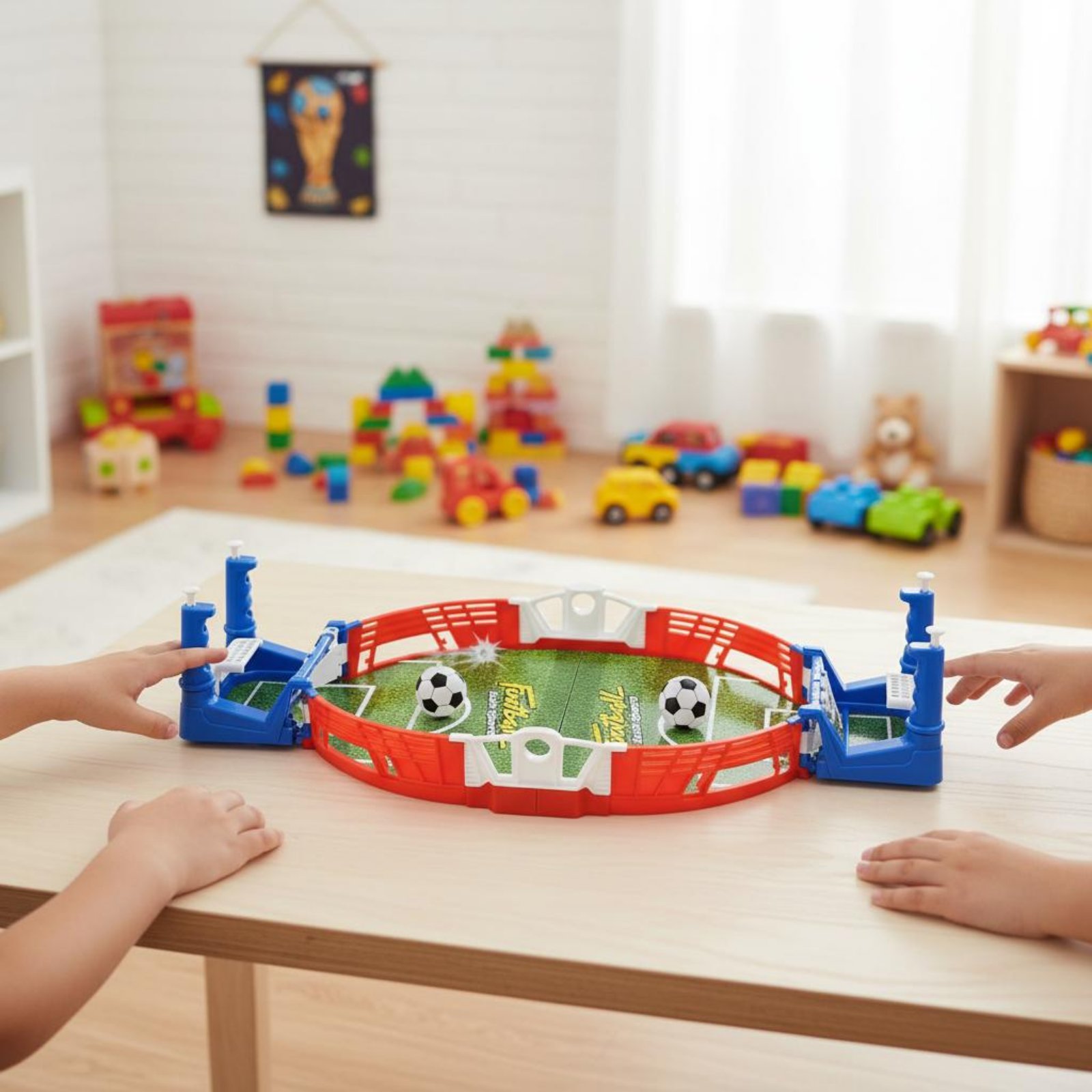 Desktop Foosball Game Interact - Party Games Cards ulasan dan harga