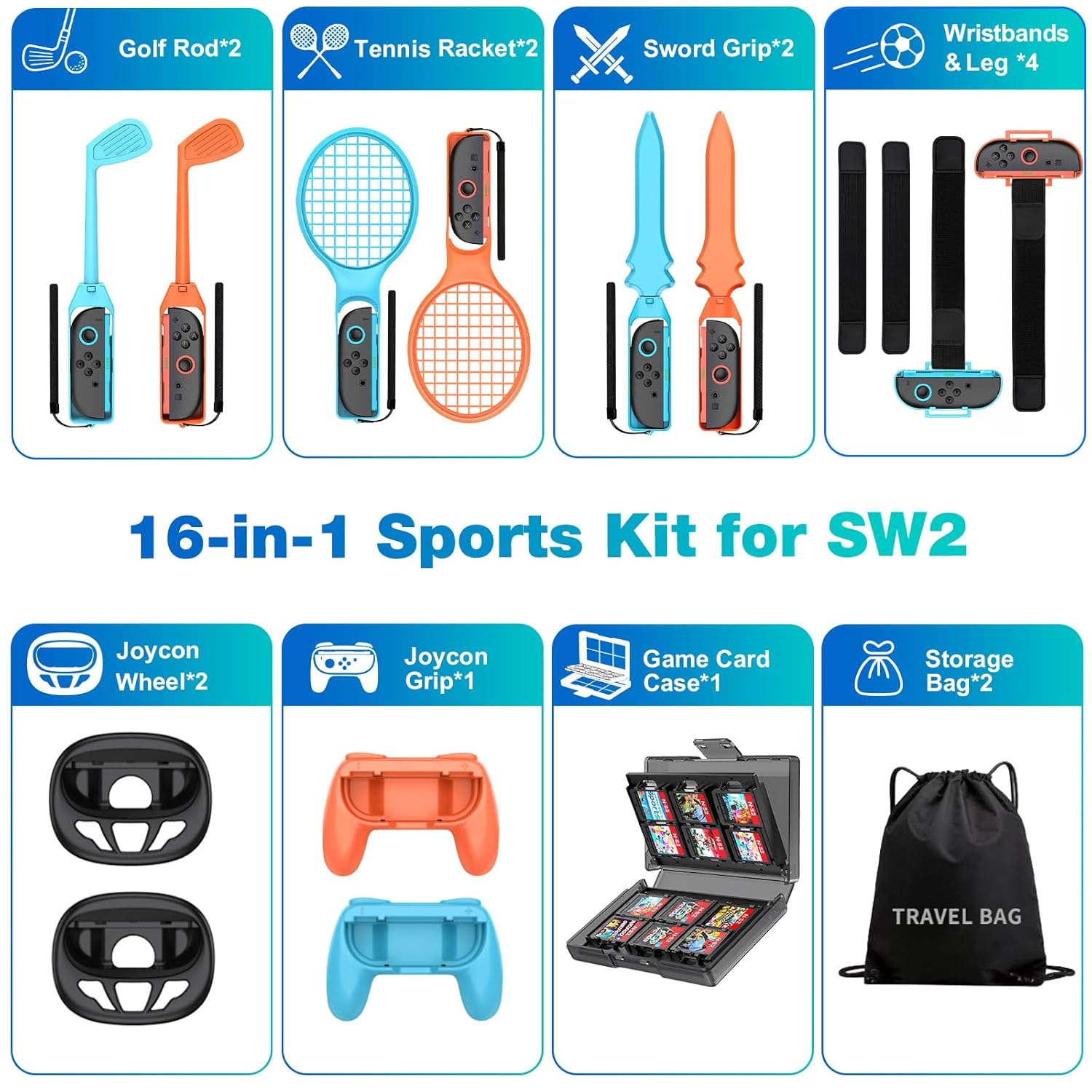 BEBONCOOL Switch 2 Sports Acce - Party Games Nintendo Switch 2 ulasan dan harga