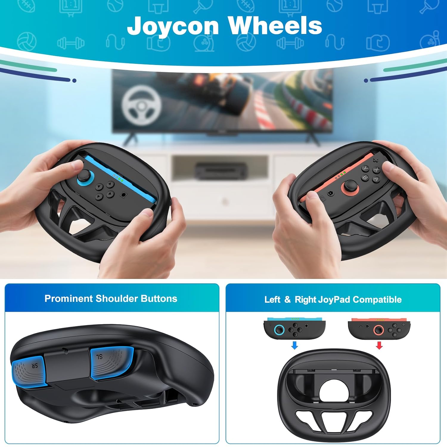 BEBONCOOL Switch 2 Sports Acce - Party Games Nintendo Switch 2 ulasan dan harga