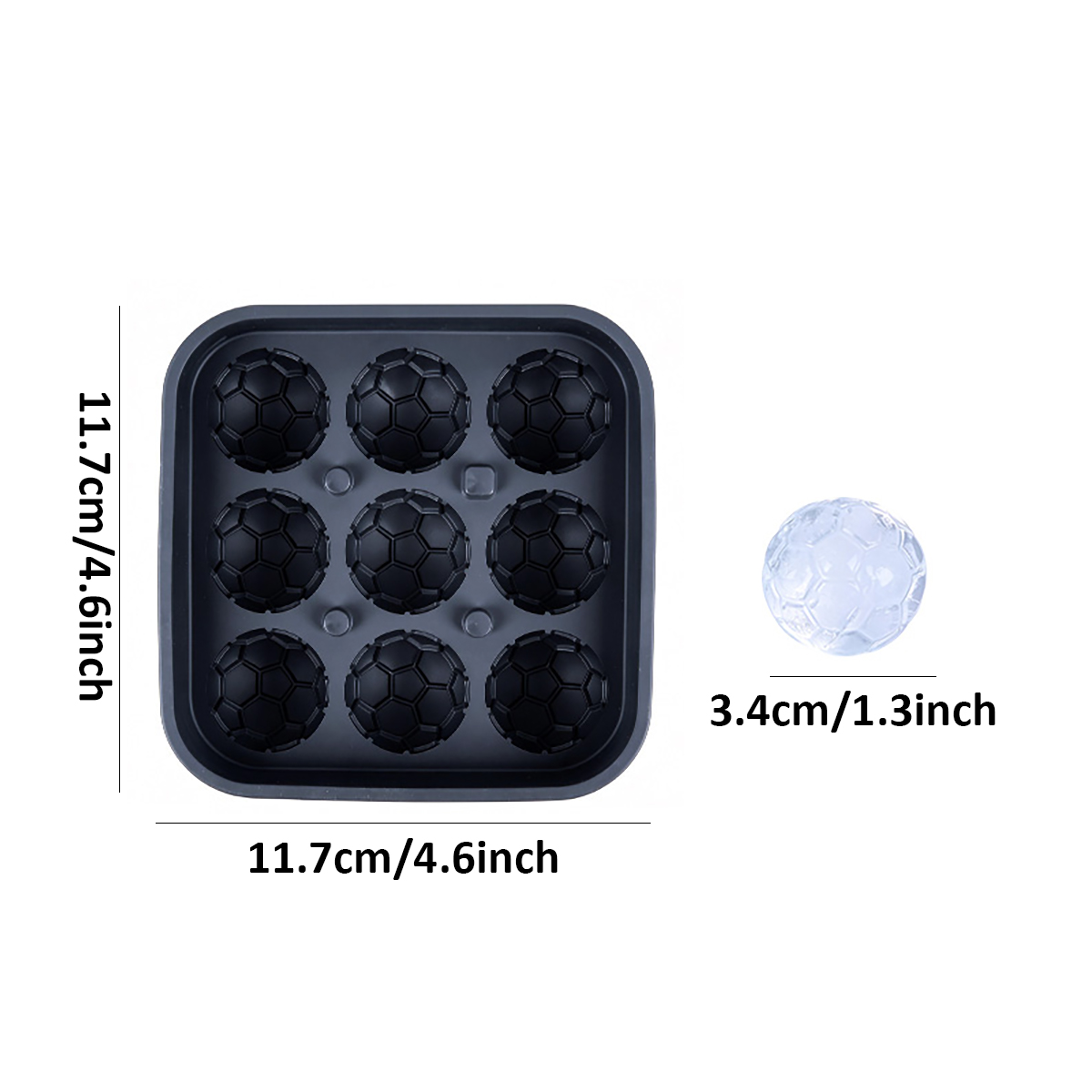 1Pcs Football-Themed Silicone  - Party Games Easy ulasan dan harga