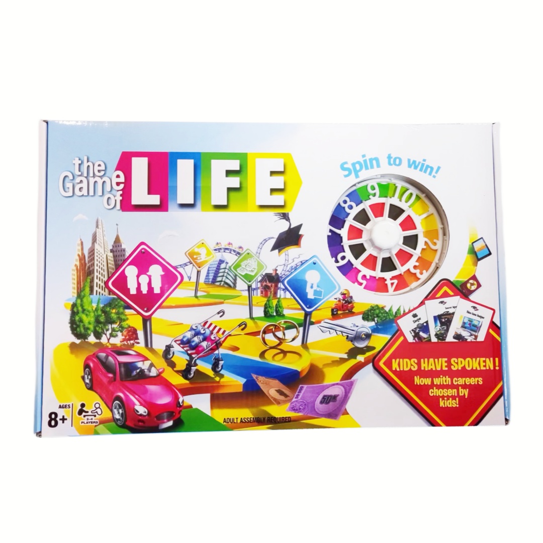Life Simulation Board Game - S - Party Games Spin The Wheel ulasan dan harga