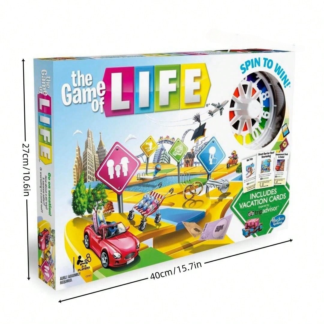Life Simulation Board Game - S - Party Games Spin The Wheel ulasan dan harga