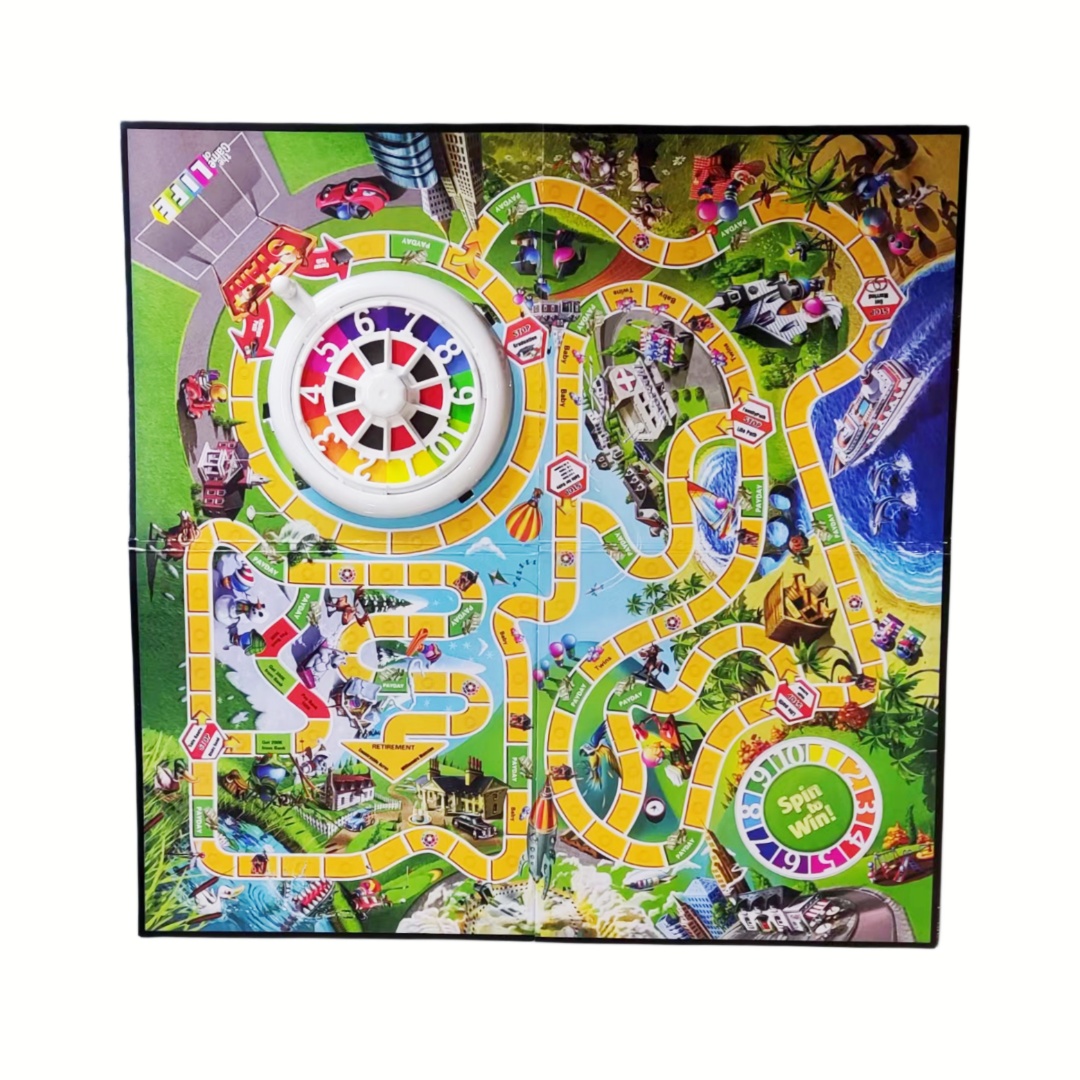 Life Simulation Board Game - S - Party Games Spin The Wheel ulasan dan harga
