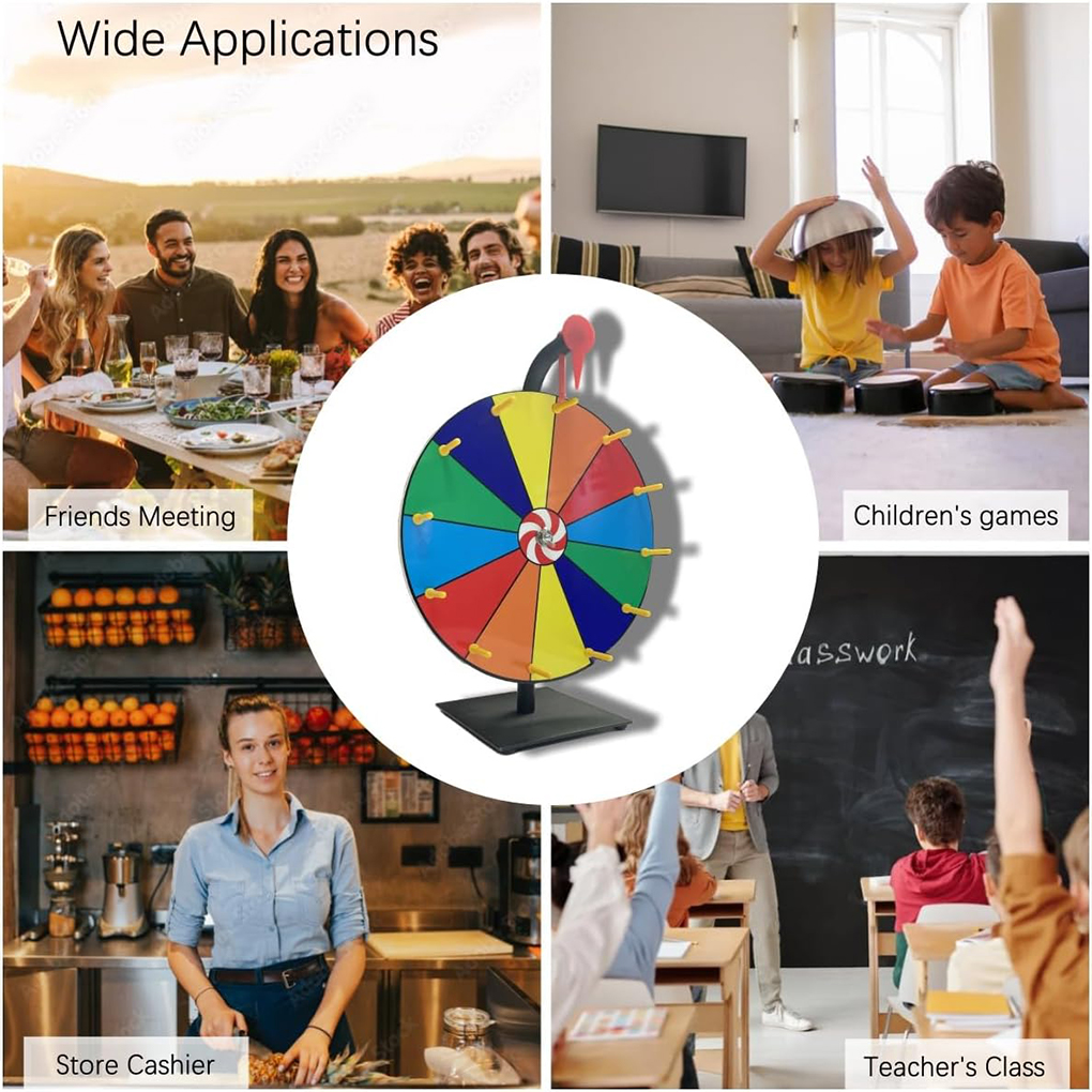 Wall Mounted Editable Spin Whe - Party Games Spin The Wheel ulasan dan harga
