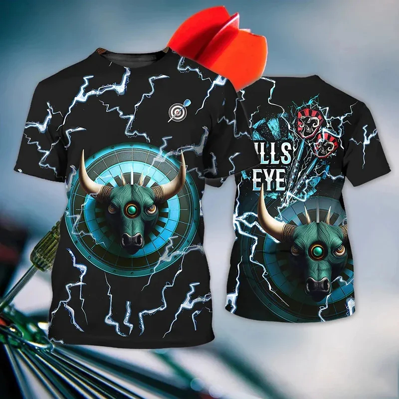 Darts Roulette T-shirt Men's B - Party Games Competition ulasan dan harga