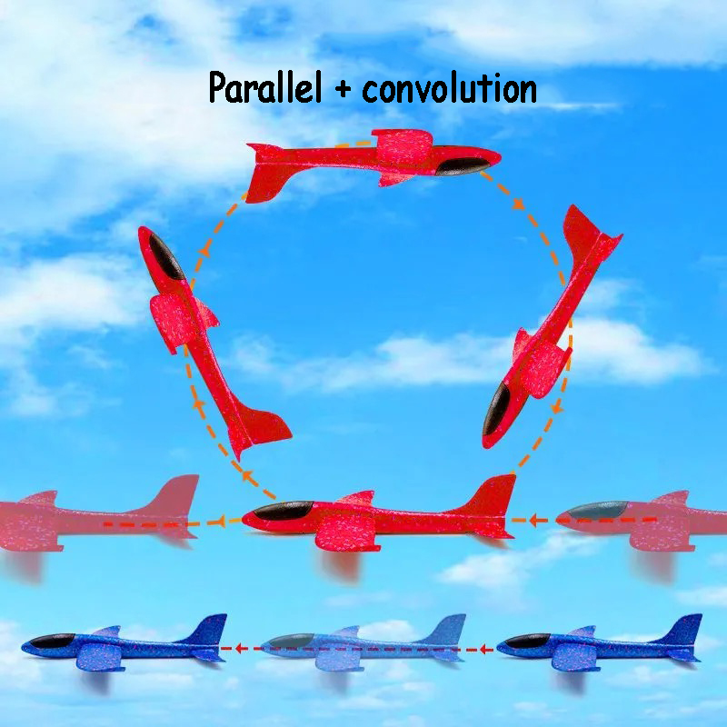 DIY Planes 37/48 CM Hand Throw - Party Games For 5 Year Olds Indoors ulasan dan harga