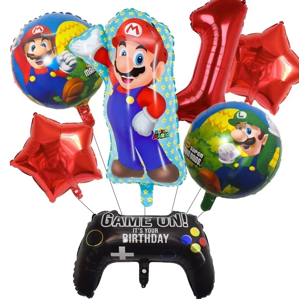 Mario Luigi Game Themed Birthd - Party Games Mario ulasan dan harga