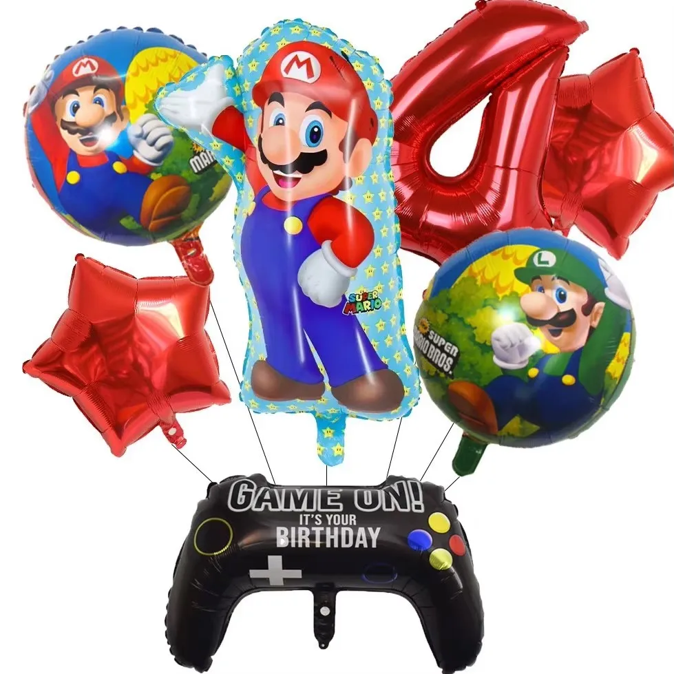 Mario Luigi Game Themed Birthd - Party Games Mario ulasan dan harga