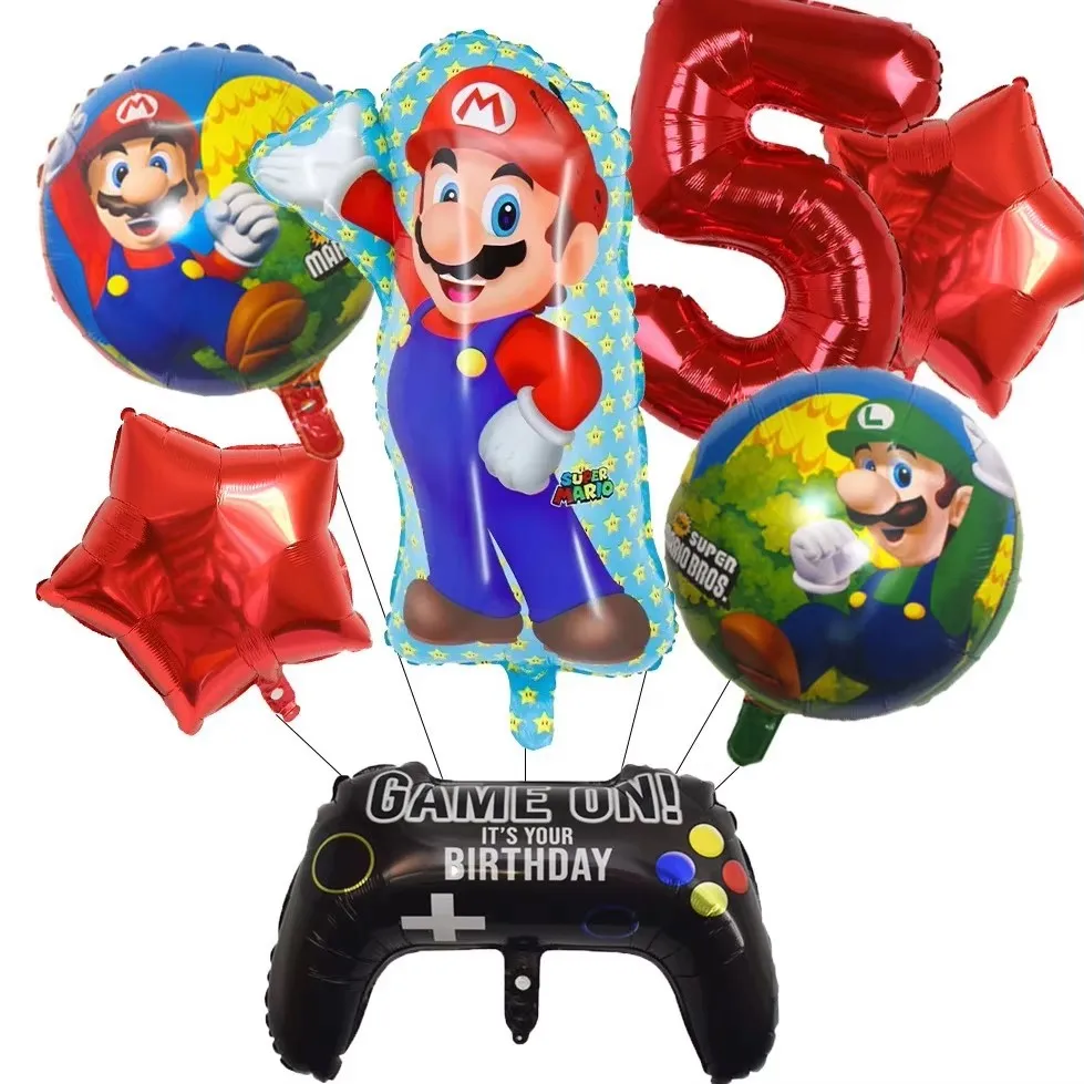 Mario Luigi Game Themed Birthd - Party Games Mario ulasan dan harga
